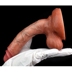 RealCockz Gode Curved Big 16 x 3.6cm Marron